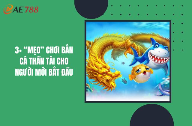 Bắn Cá Thần Tài | 5+ “Mẹo” Chơi Cho Người Mới Bắt Đầu