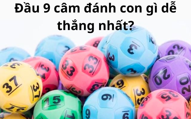 câm đầu 9 đánh con gì dễ thắng