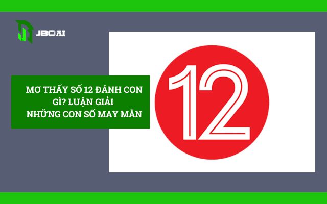 Mơ Thấy Số 12 Đánh Con Gì? Luận Giải Những Con Số May Mắn