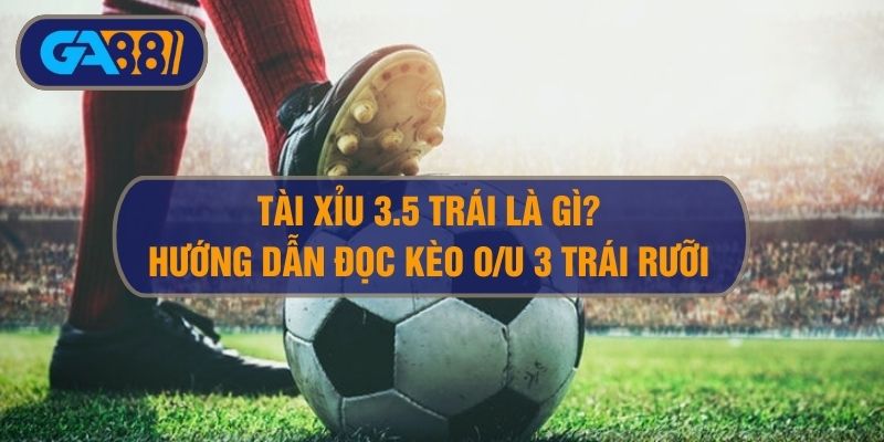 Kèo Tài Xỉu 3.5 Là Gì? Cách Đọc Kèo Tài Xỉu 3 Trái Rưỡi Chuẩn Các