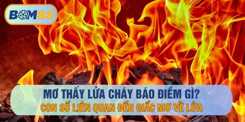 Mơ Thấy Lửa Cháy Tốt Hay Xấu? Đánh Lô Đề Con Gì Khi Mơ Thấy Lửa